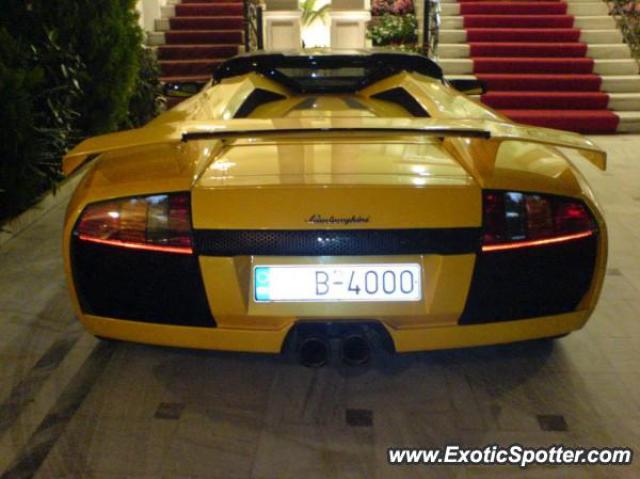 Lamborghini Murcielago spotted in Athens, Greece