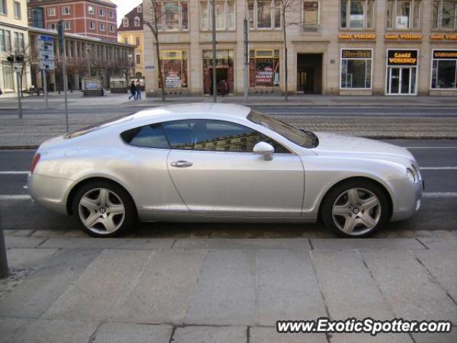Bentley Continental spotted in Dresden, Germany
