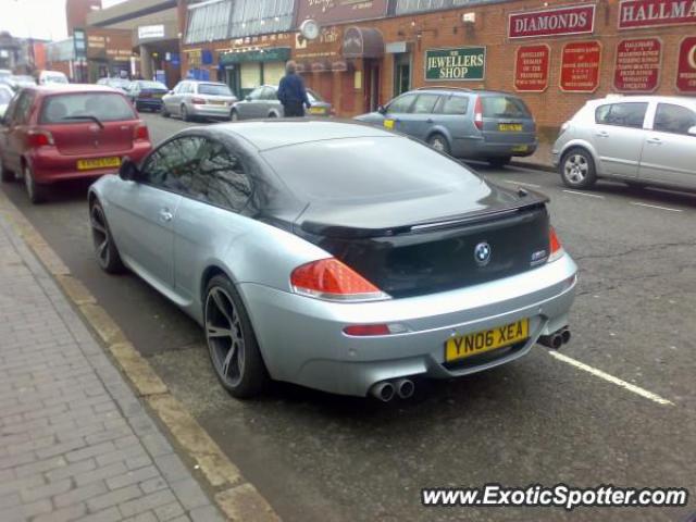 BMW M6 spotted in Birmingham, United Kingdom