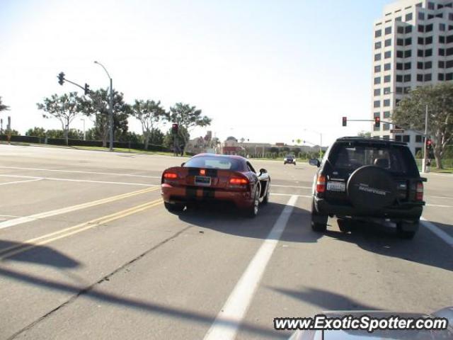 Dodge Viper spotted in Irvine, California