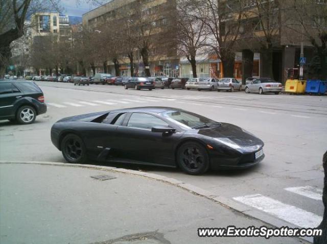 Lamborghini Murcielago spotted in Sofia, Bulgaria