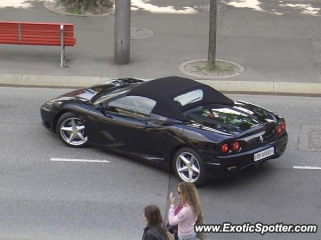Ferrari 360 Modena spotted in Lugano, Switzerland