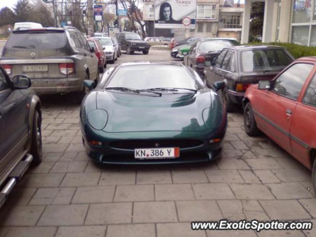 Jaguar XJ220 spotted in Burgas, Bulgaria