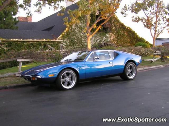DeTomaso Pantera2 spotted in San Diego, California