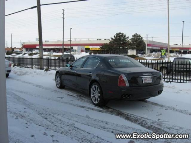 Maserati Quattroporte spotted in Toronto, Canada