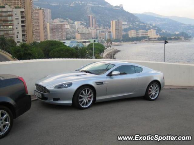 Aston Martin DB9 spotted in Monte Carlo, Monaco