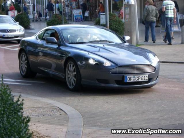 Aston Martin DB9 spotted in Hamburg, Germany