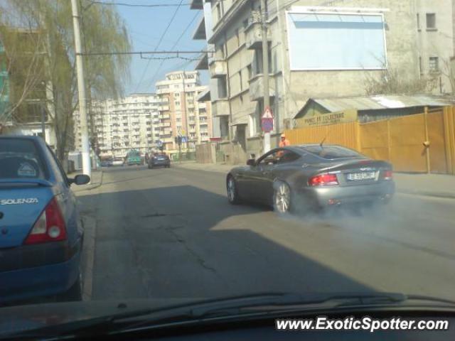 Aston Martin Vanquish spotted in Bucharest, Romania