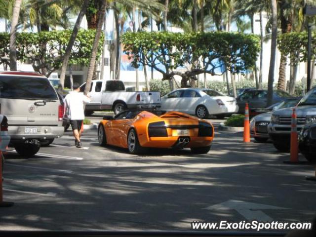 Lamborghini Murcielago spotted in Miami, Florida