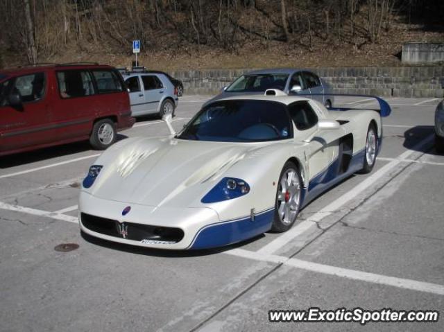 Maserati MC12 spotted in Gstaad, Switzerland