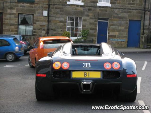 Bugatti Veyron spotted in Yorkshire, United Kingdom