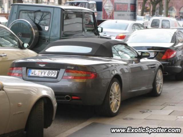 Aston Martin DB9 spotted in Hamburg, Germany