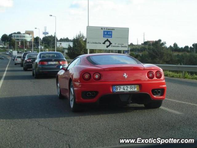 Ferrari 360 Modena spotted in Cascais, Portugal