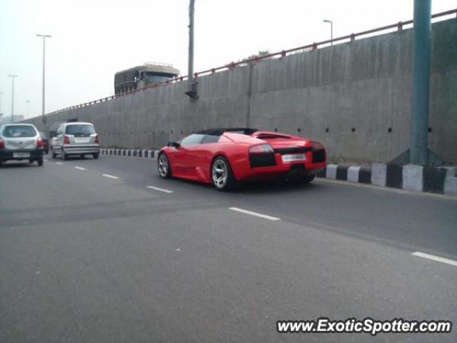 Lamborghini Murcielago spotted in Delhi, India