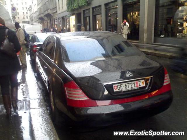 Mercedes Maybach spotted in Milano, Italy