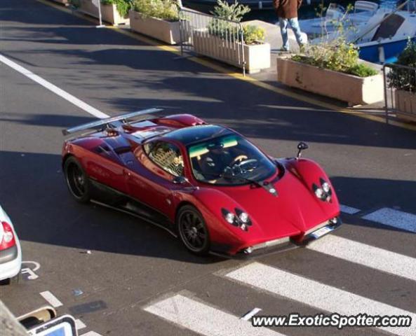 Pagani Zonda spotted in Monaco, Monaco