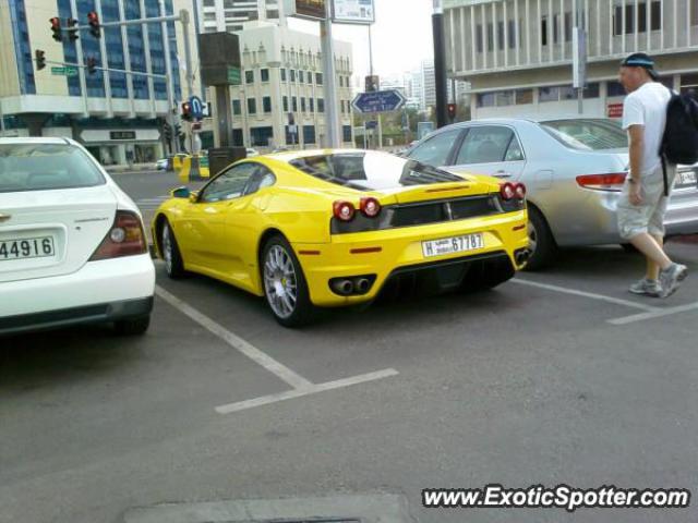 Ferrari F430 spotted in Abudhabi, United Arab Emirates