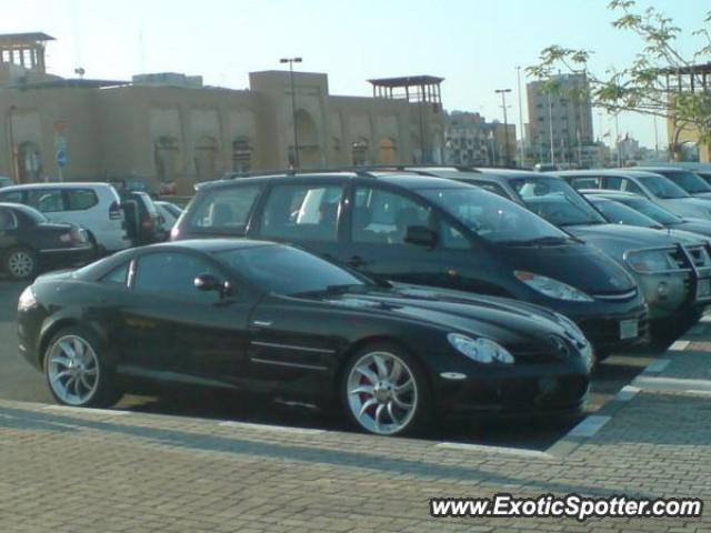 Mercedes SLR spotted in Kuwait city, Kuwait