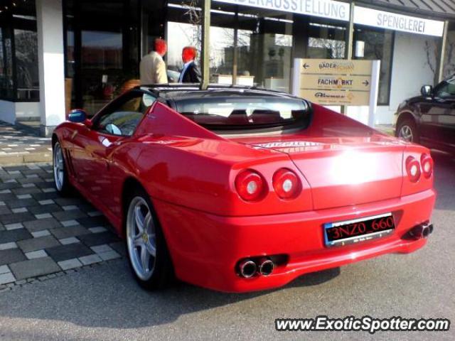 Ferrari 575M spotted in Miesbach, Germany