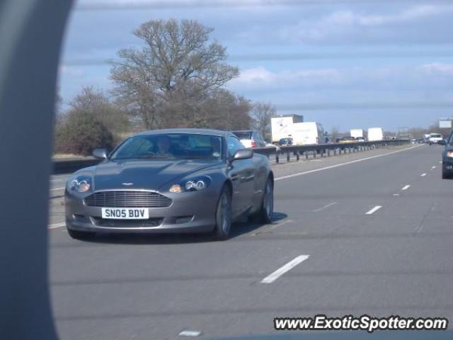 Aston Martin DB9 spotted in London, United Kingdom