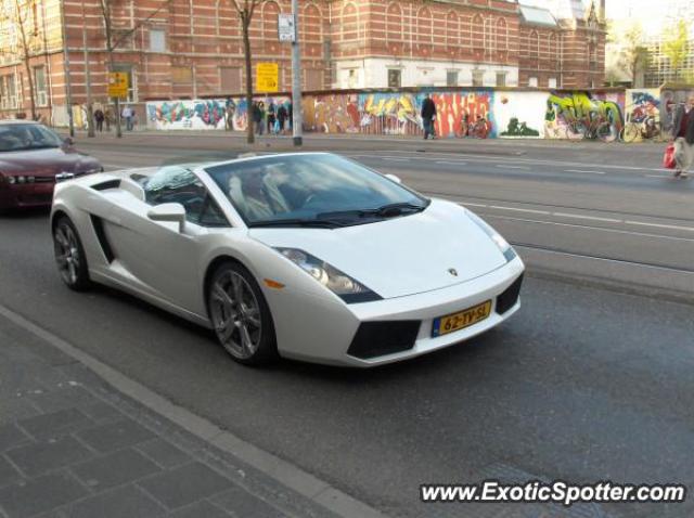 Lamborghini Gallardo spotted in Amsterdam, Netherlands