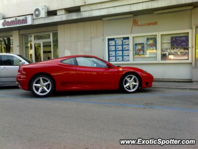 Ferrari 360 Modena spotted in Pordenone, Italy