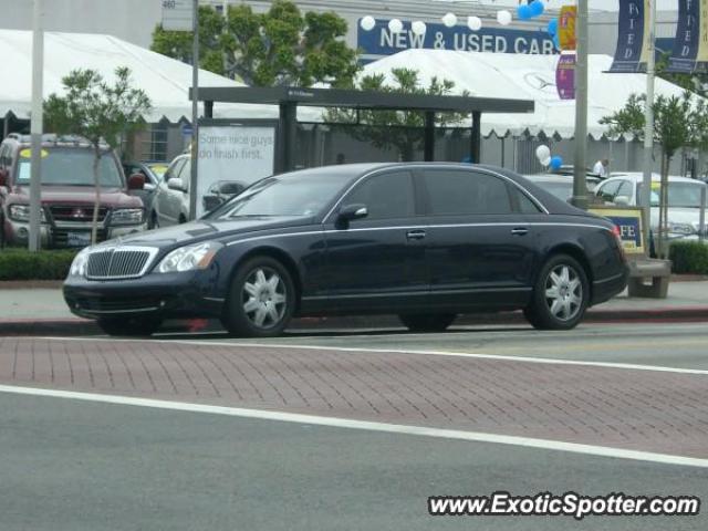 Mercedes Maybach spotted in L.A., California