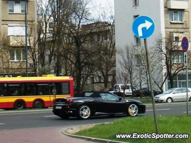 Ferrari F430 spotted in Warsaw, Poland