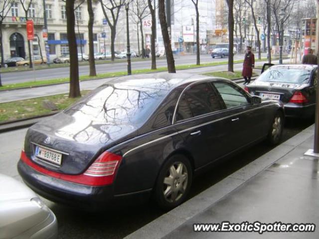 Mercedes Maybach spotted in Wien, Austria