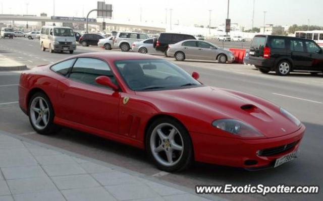Ferrari 550 spotted in Dubai, United Arab Emirates
