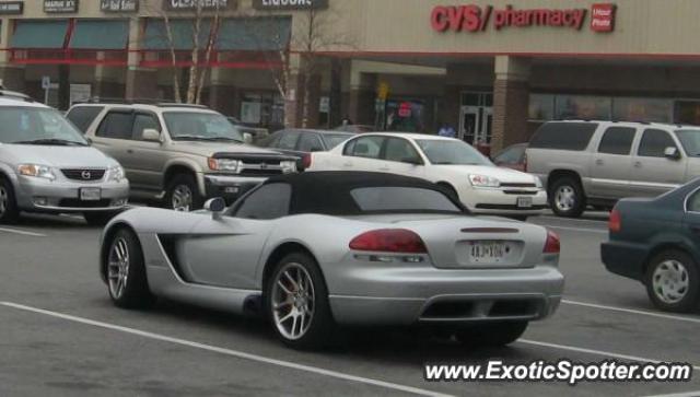 Dodge Viper spotted in Largo, Maryland