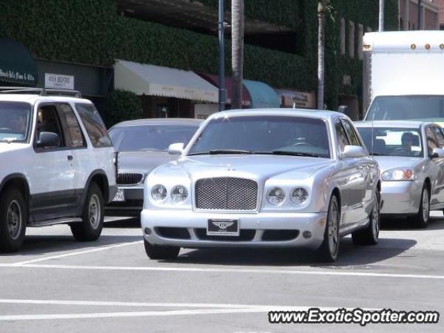 Bentley Arnage spotted in Beverly Hills, California