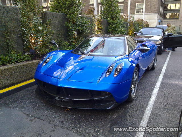 Pagani Huayra spotted in London, United Kingdom