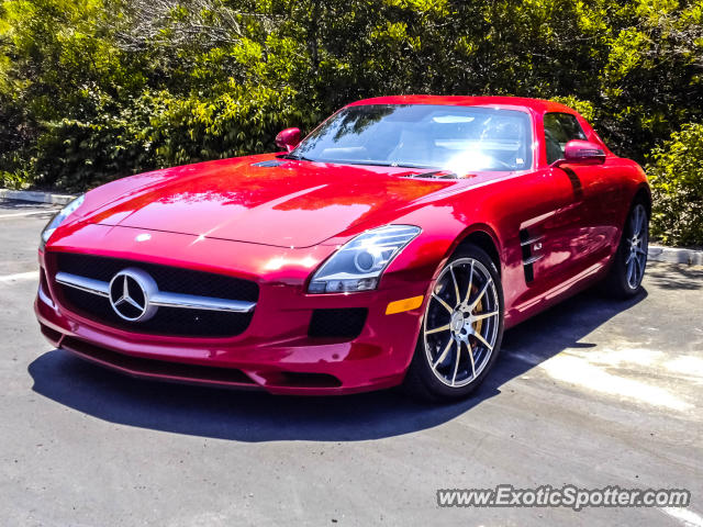 Mercedes SLS AMG spotted in Carmel Valley, California