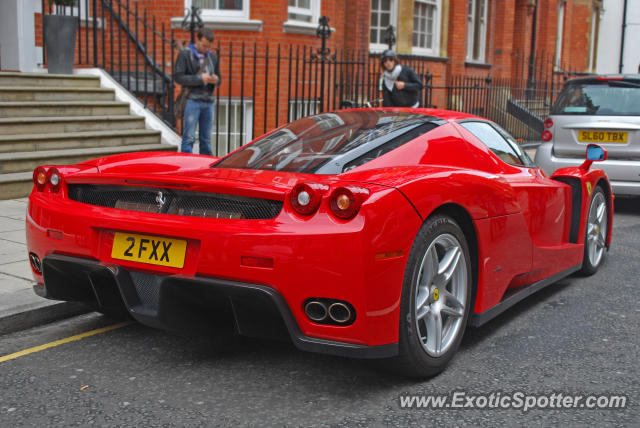 Ferrari Enzo spotted in London, United Kingdom