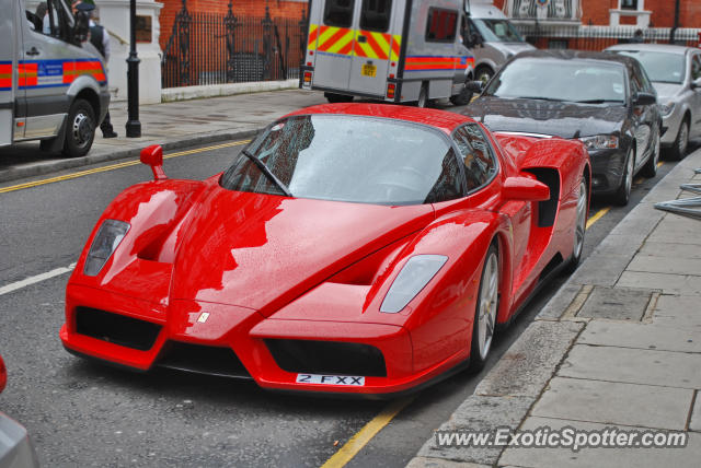 Ferrari Enzo spotted in London, United Kingdom