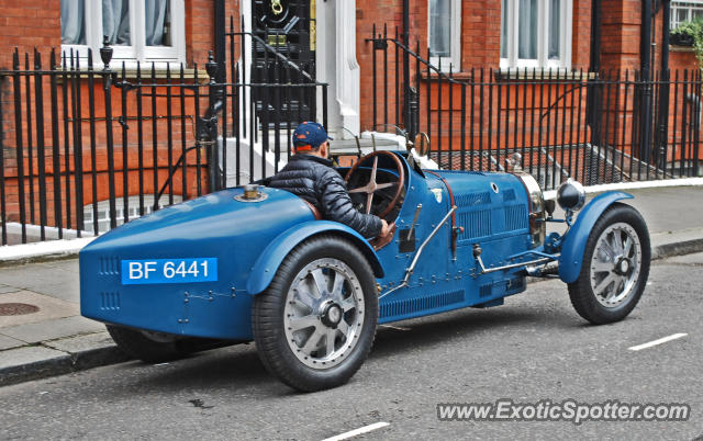 Bugatti 35b spotted in London, United Kingdom