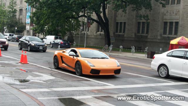 Lamborghini Gallardo spotted in Toronto,Ontario, Canada