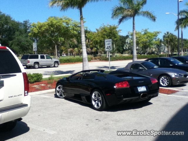 Lamborghini Murcielago spotted in Naples, Florida