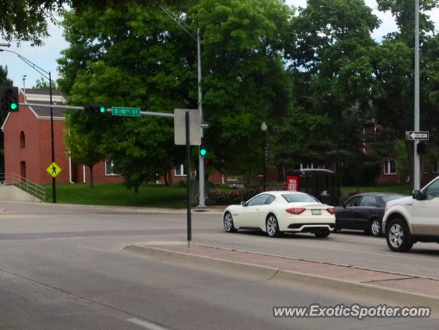 Maserati GranTurismo spotted in Lincoln, Nebraska