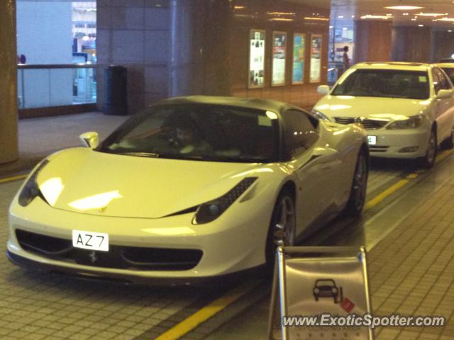 Ferrari 458 Italia spotted in Hong Kong, China
