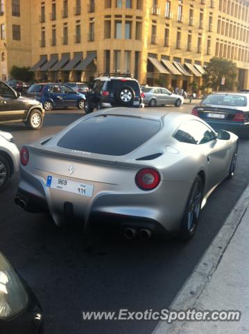 Ferrari F12 spotted in Beirut, Lebanon