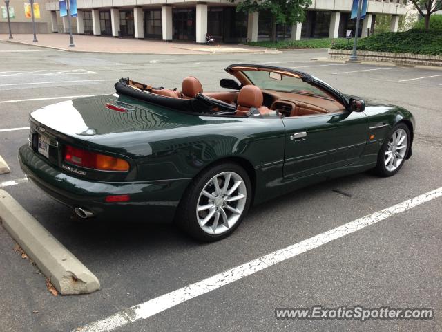 Aston Martin DB7 spotted in Arlington, Virginia