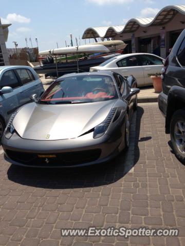Ferrari 458 Italia spotted in Herzeliya, Israel