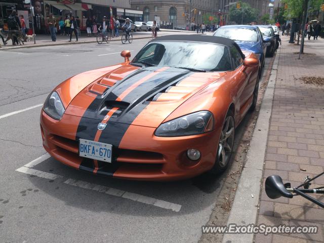 Dodge Viper spotted in Oakville, Canada