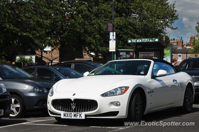 Maserati GranCabrio spotted in York, United Kingdom