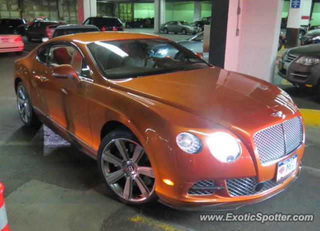 Bentley Continental spotted in New York City, New York