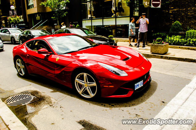 Ferrari F12 spotted in Toronto, Canada