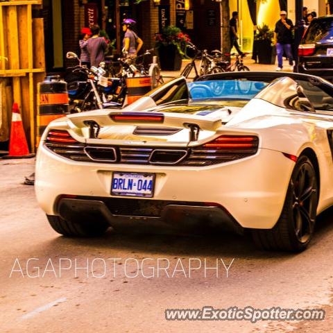 Mclaren MP4-12C spotted in Toronto, Canada