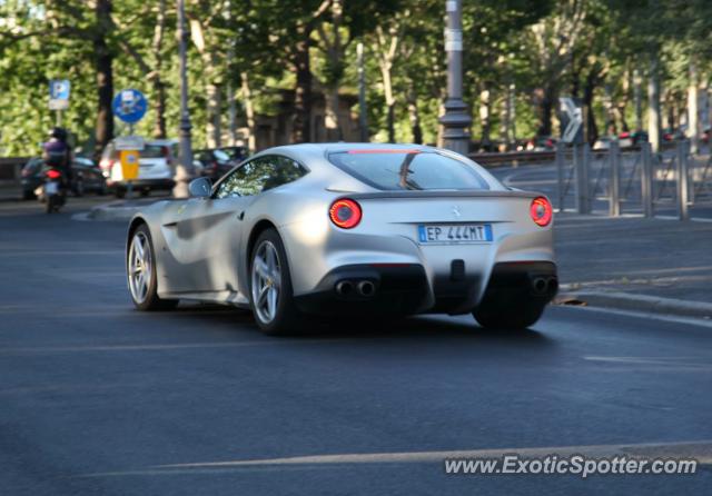 Ferrari F12 spotted in Rome, Italy